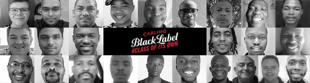 The Carling Black Label Class of Its Own