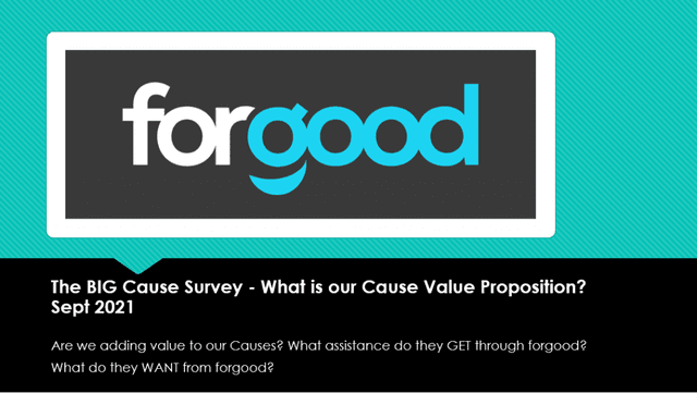 Our BIG Cause Survey