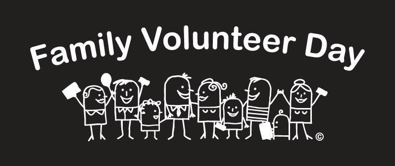 A family that volunteers together...