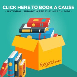 forgood promotional banner for South African Library Week 2016…