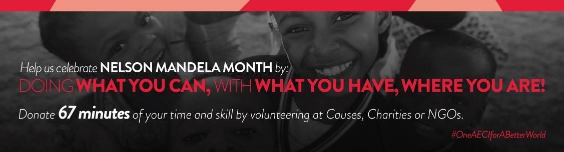 AECI Mandela Day 2022: Do what you can, with what you have, where you are