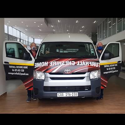 New Vehicle ensuring safe transport residents to medical appointments.
