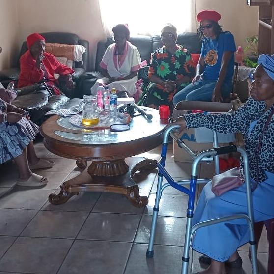 Help Ayikhongami Community care centre by Donation with food, blanket and sanitary napkin for Elderly