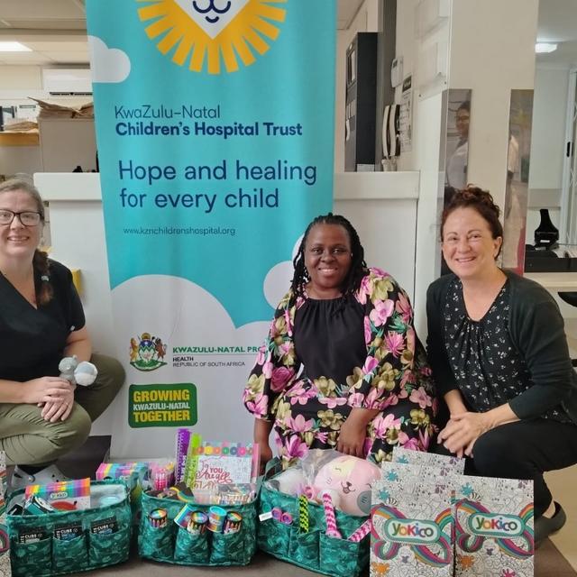 Help KZN Childrens Hospital Trust by Food parcels, health snacks, water dispensers, toys for Young children and toiletries for Adolescents