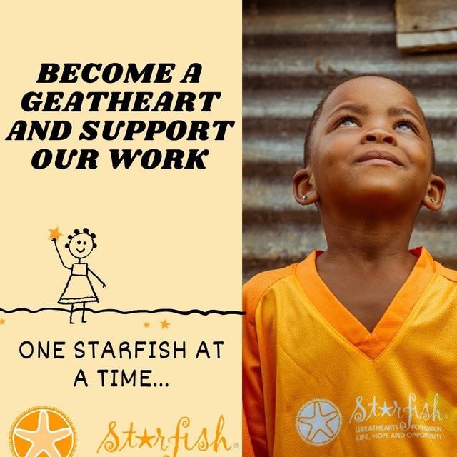 Help Starfish Greathearts Foundation  by Help Starfish Greathearts Foundation by donating items  for vulnerable children in our centres