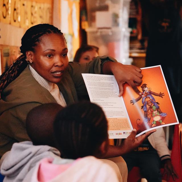 Help Squaring The Education Pyramid Institute (STEPi) with 10 volunteers for reading to children at schools using STEPi books.