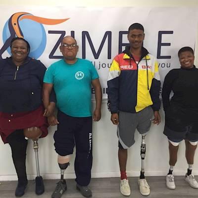 Zimele's first 4 beneficiaries