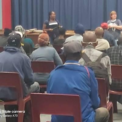 Feeding program to homeless.