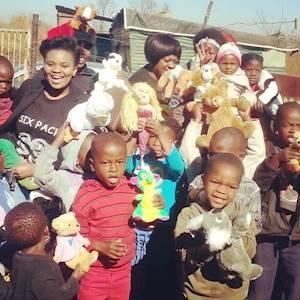 Mkhancwa Infirmal Settlement beneficiaries - we did not forget them at Christmas!!!