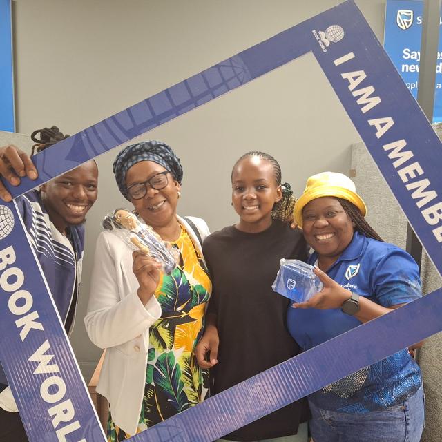 Help Book World with 67 volunteers for Grade 8 learners needing financial literacy skills