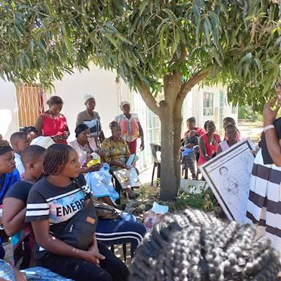 Harare South Hopley Women and girls during the SRHR and Leadership training