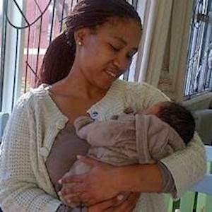 Head of Department - Sunlight Safe House with an abandoned baby brought into us by SAPS