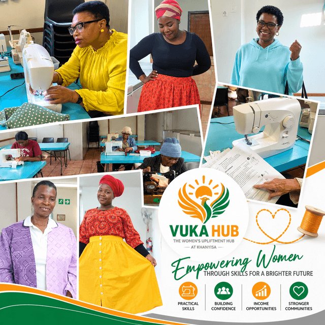 Help The Khanyisa Trust by donating sewing machines and sewing equipment for skills training for disadvantaged women