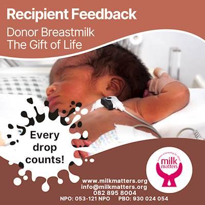Donor Breastmilk - The Gift of Life.