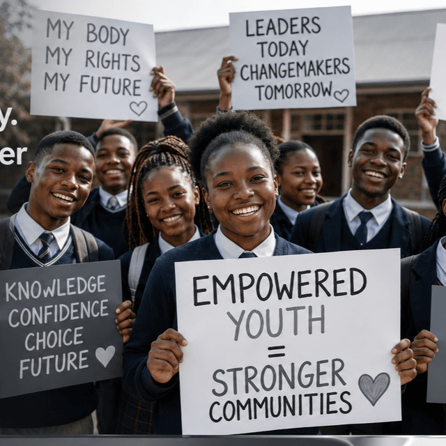 Help Blooming Buds Foundation by providing life skills, SRHR education and youth leaders for youth to become changemakers in schools