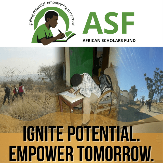 Help African Scholars Fund by making a financial contribution for high school learners who need textbooks and stationery.