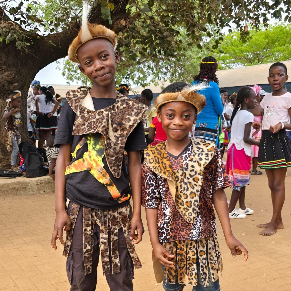 The young men were looking very sharp!