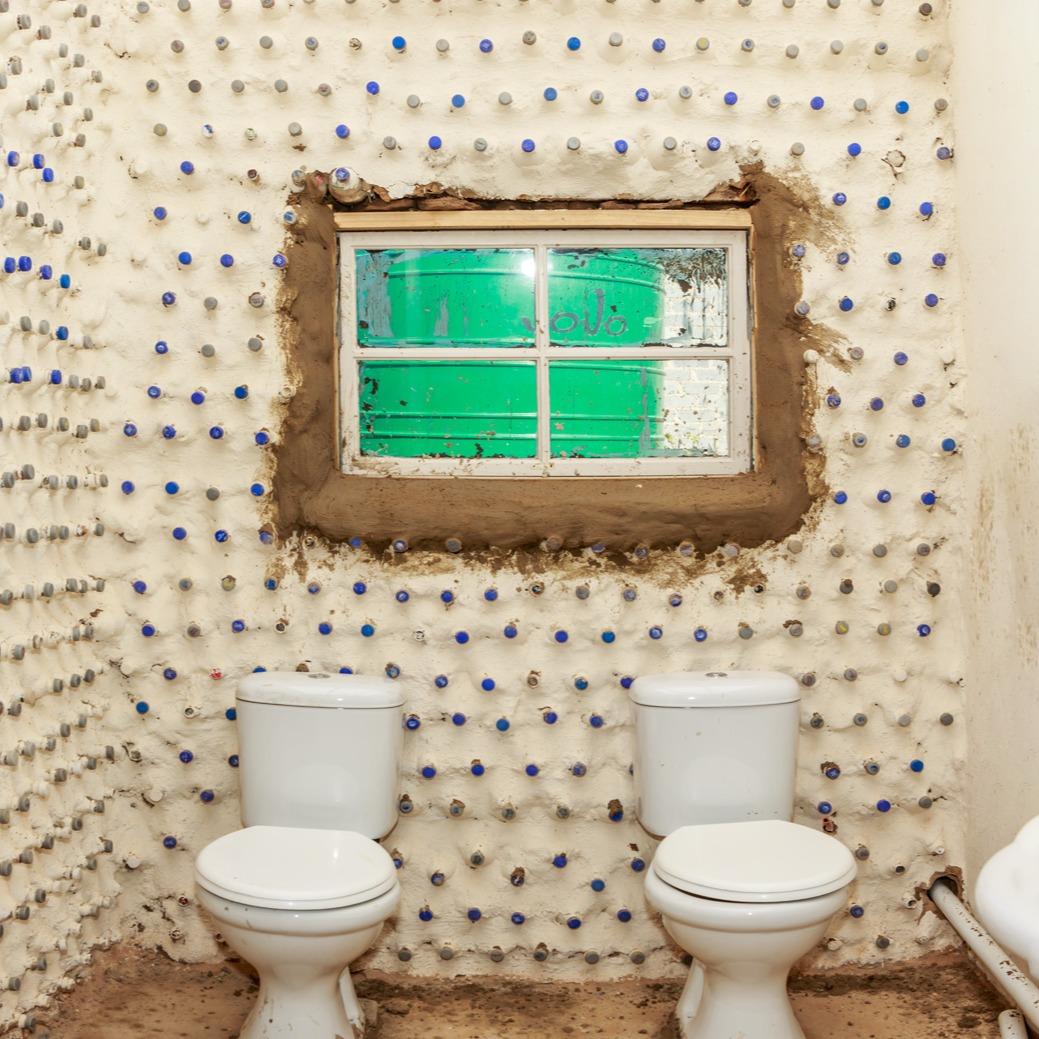 Eco-brick Toilets
