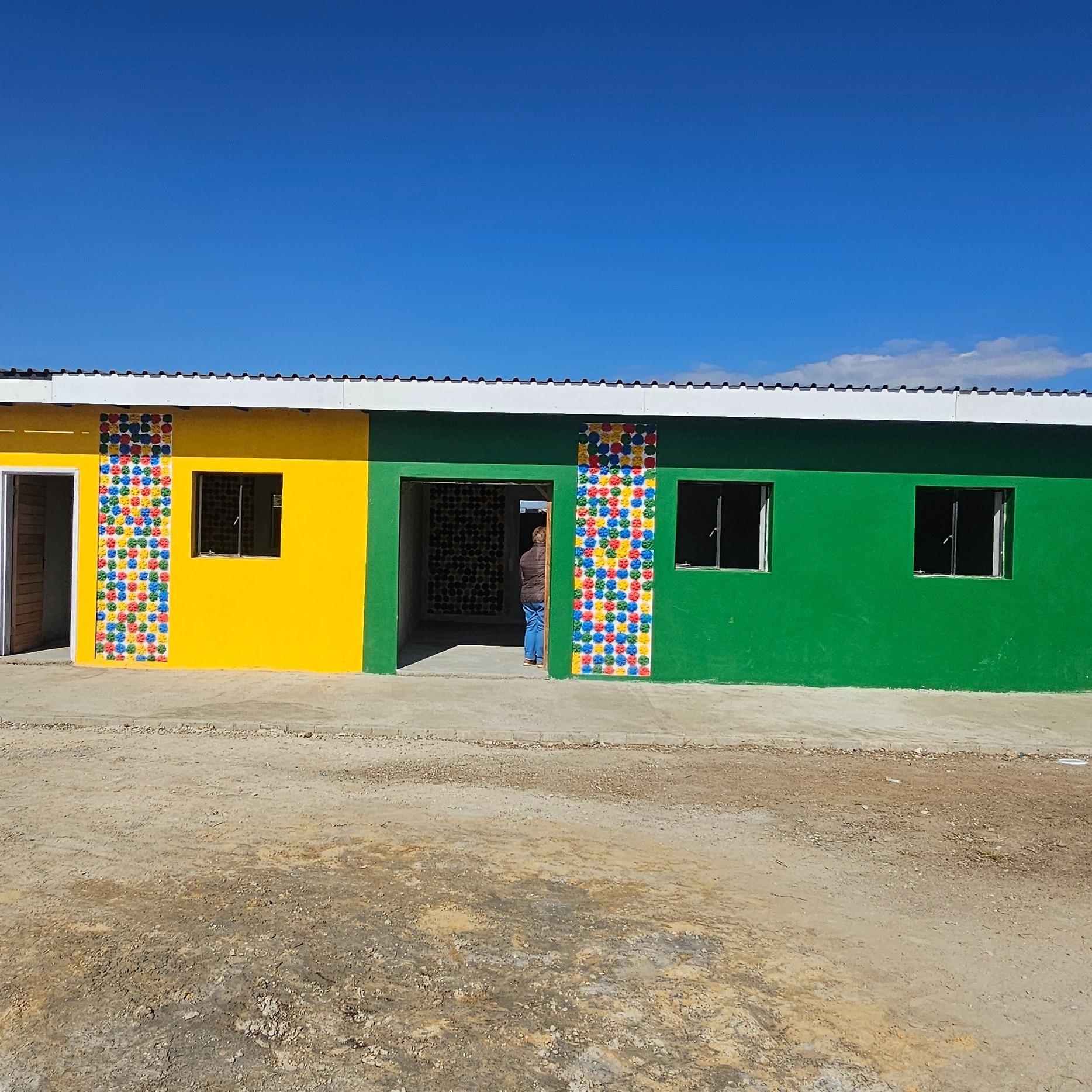 ECD Centre Built out of Eco-bricks