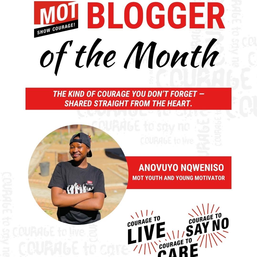 MOT Youth Blogger of the Month – Anovuyo Nqweniso