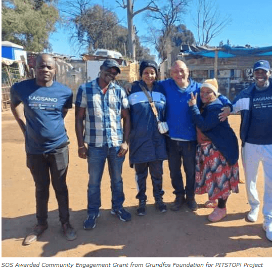SOS Awarded Community Engagement Grant from Grundfos Foundation for PITSTOP! Project