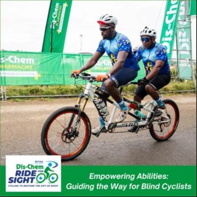 Para tandem at the Dis-Chem Ride for Sight