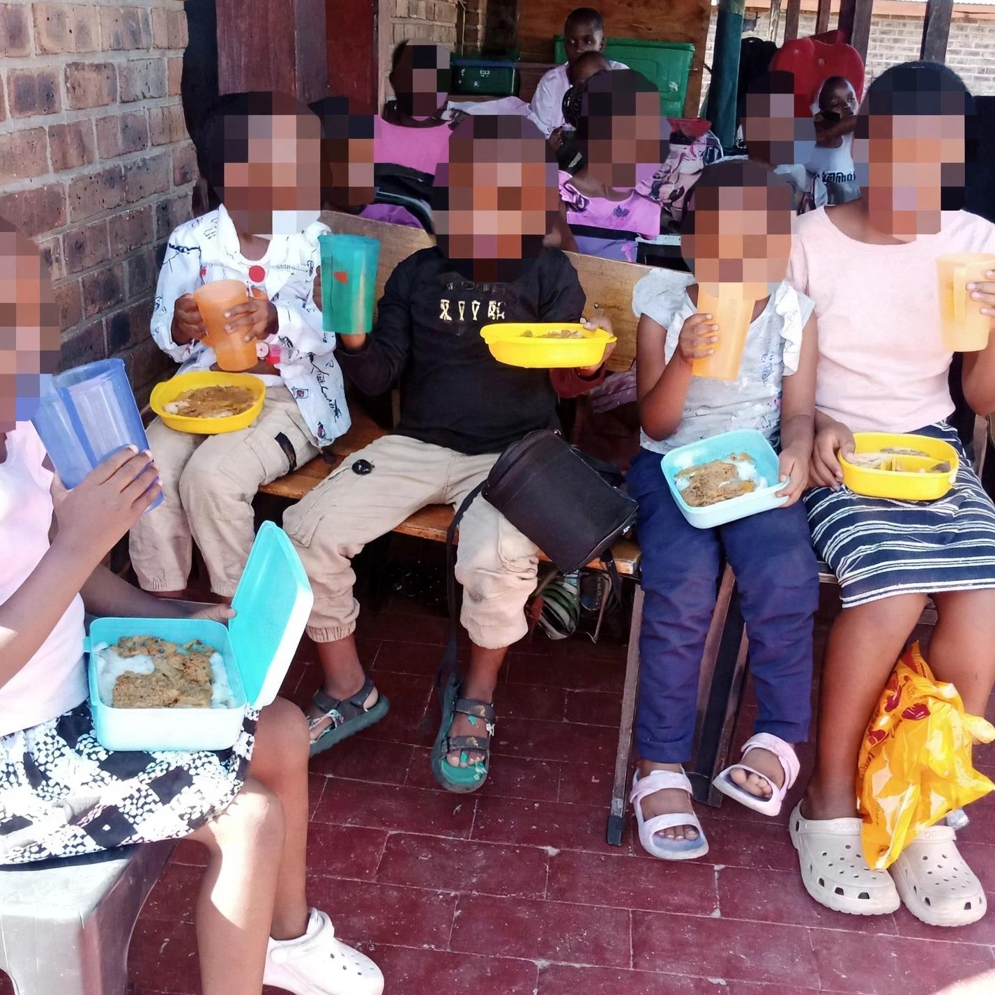 One of our Centre in Elsies where more than 1000 children benefits from our hot and balanced meal