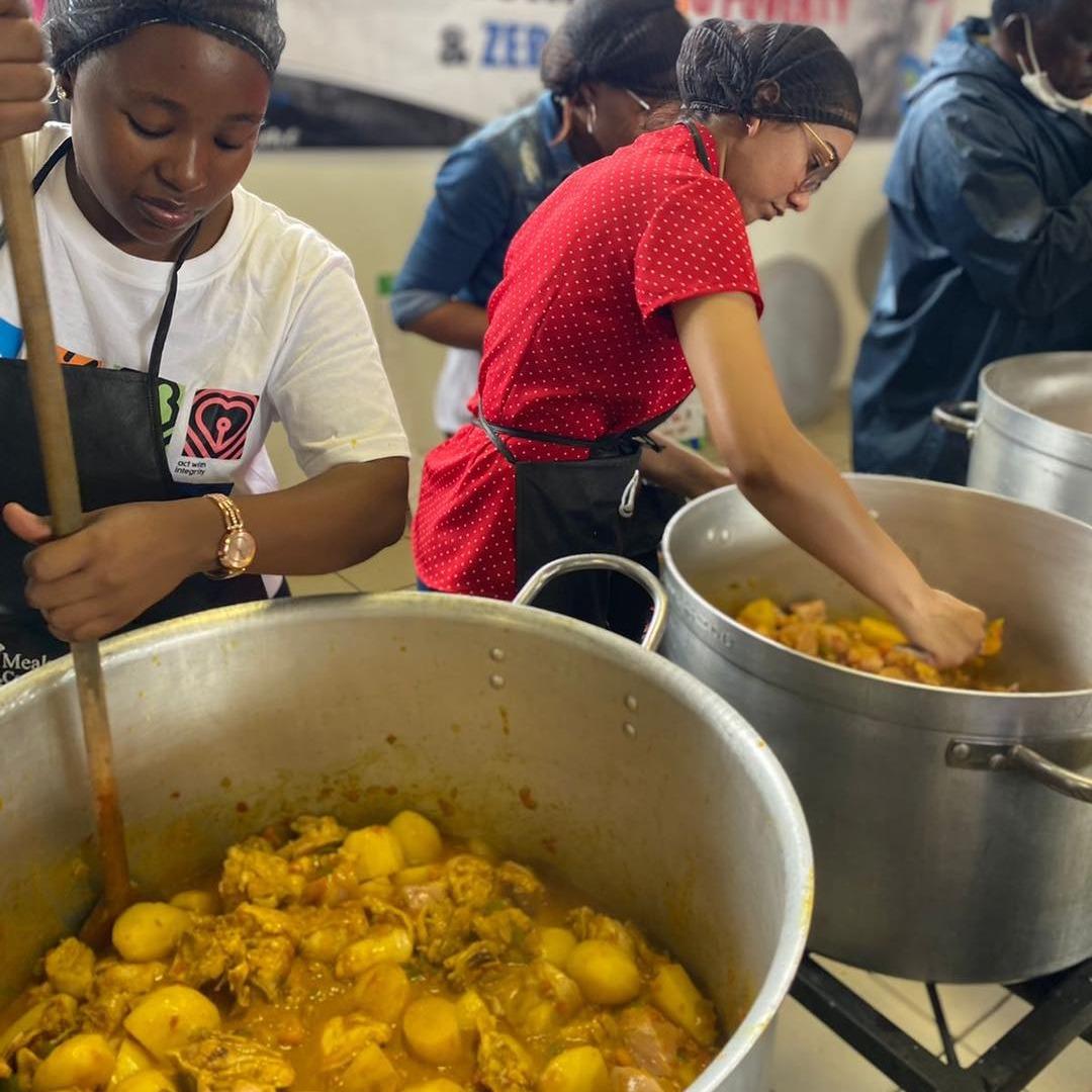 Preparing meals for communities in need