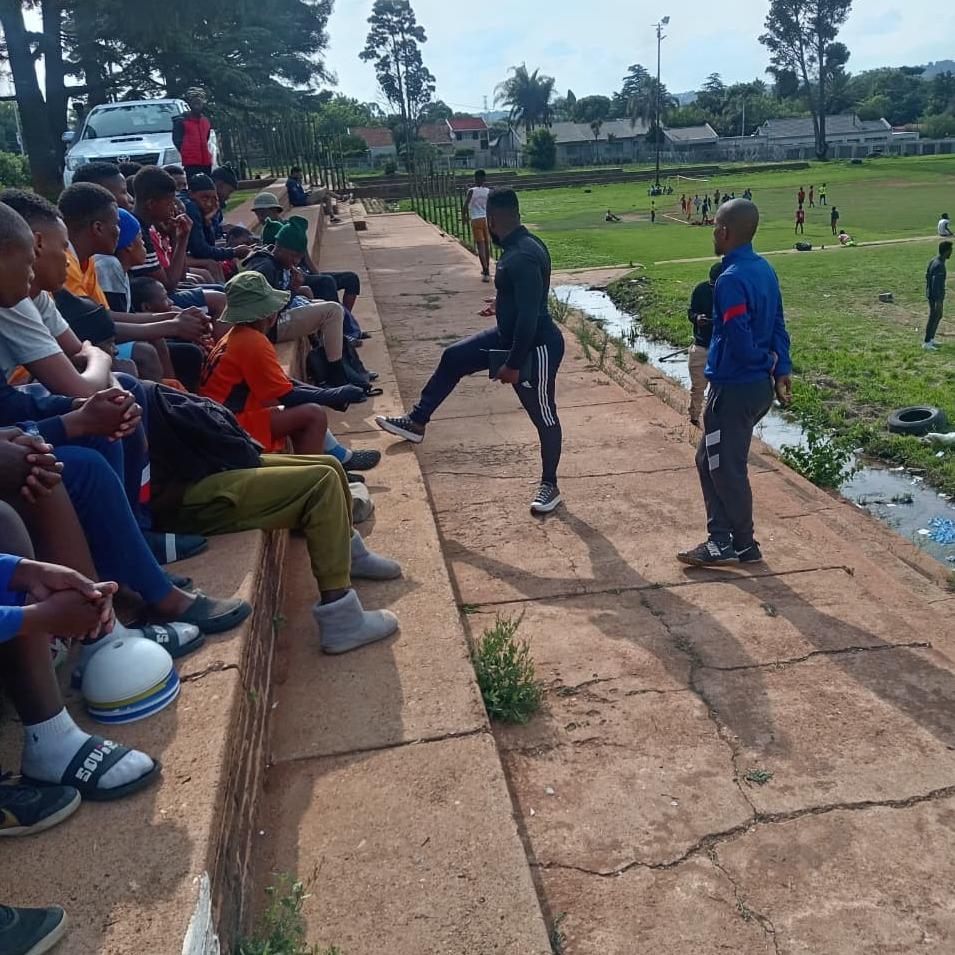 Boys championing Change session