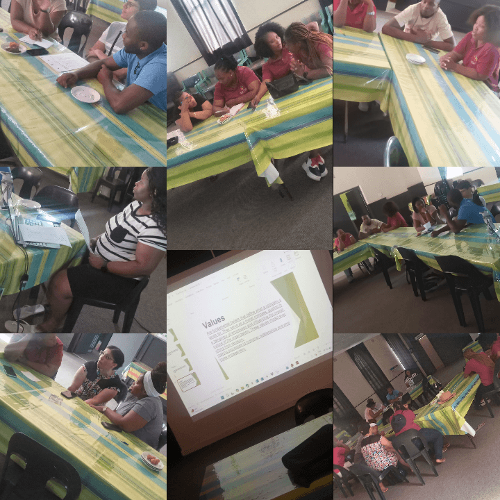 First Staff workshop of the year for 2026 on House of Hope Values, Mission and Vision