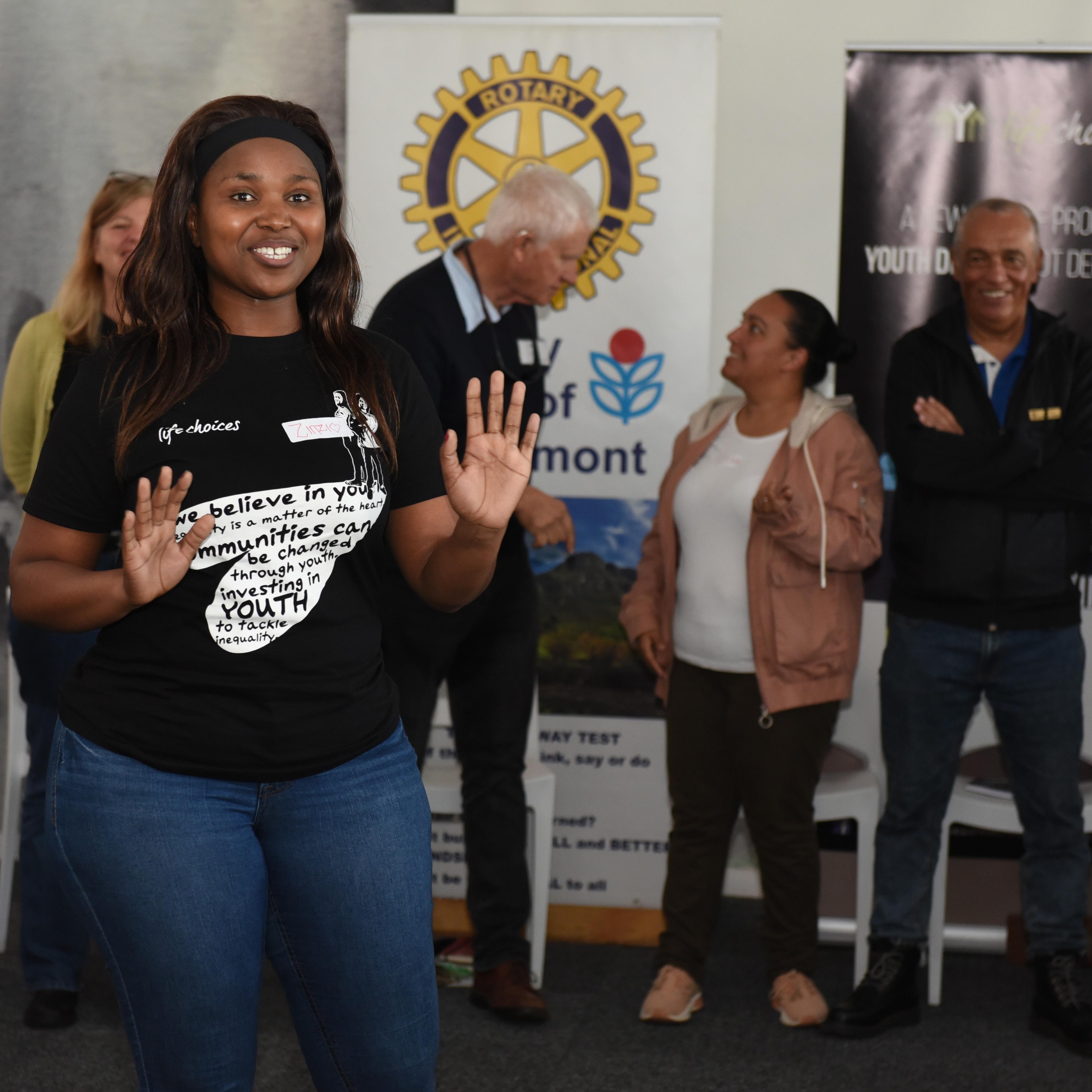 Inducting mentors for our youth leaders
