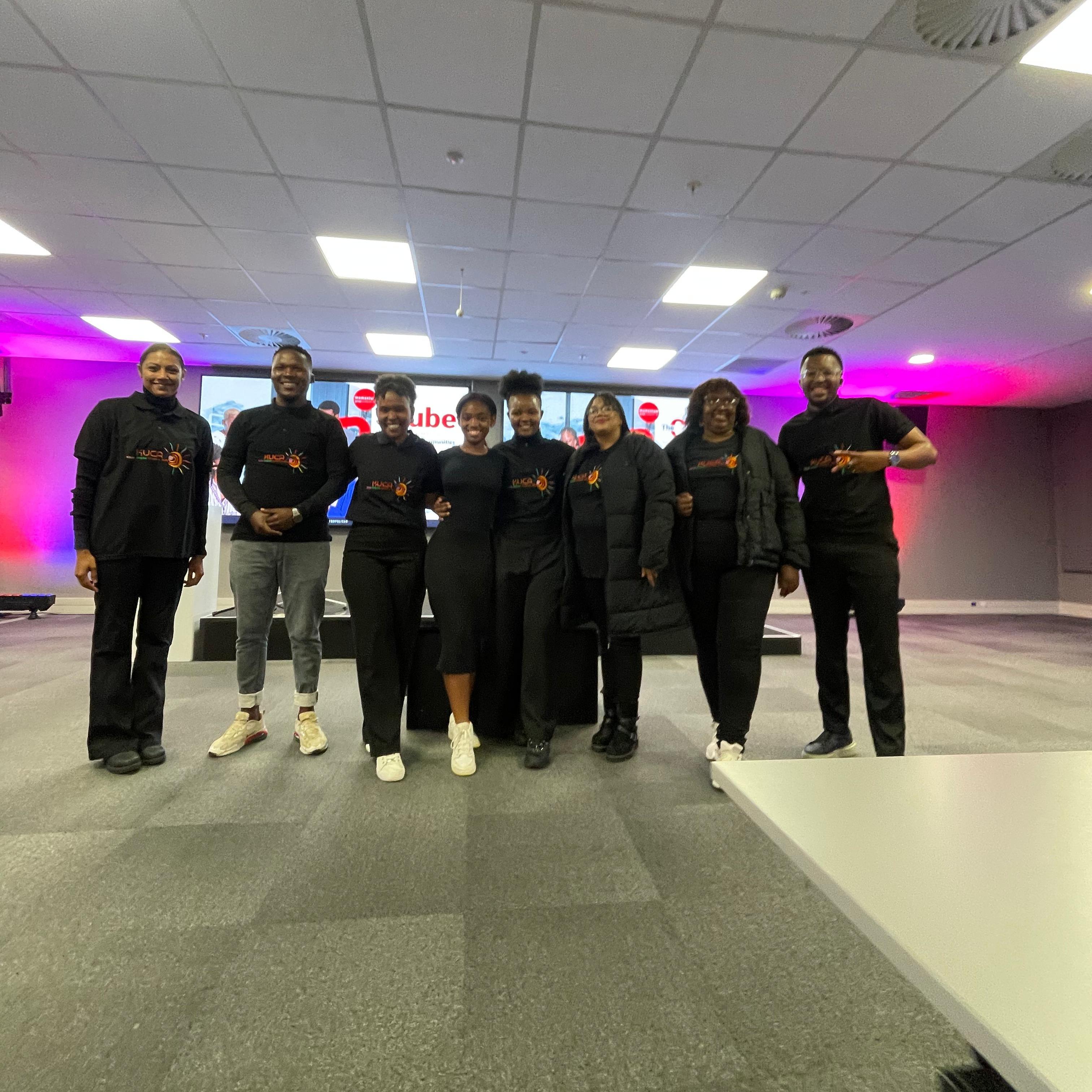 The dream team. Momentum Business challenge CUBE 2025 winners
