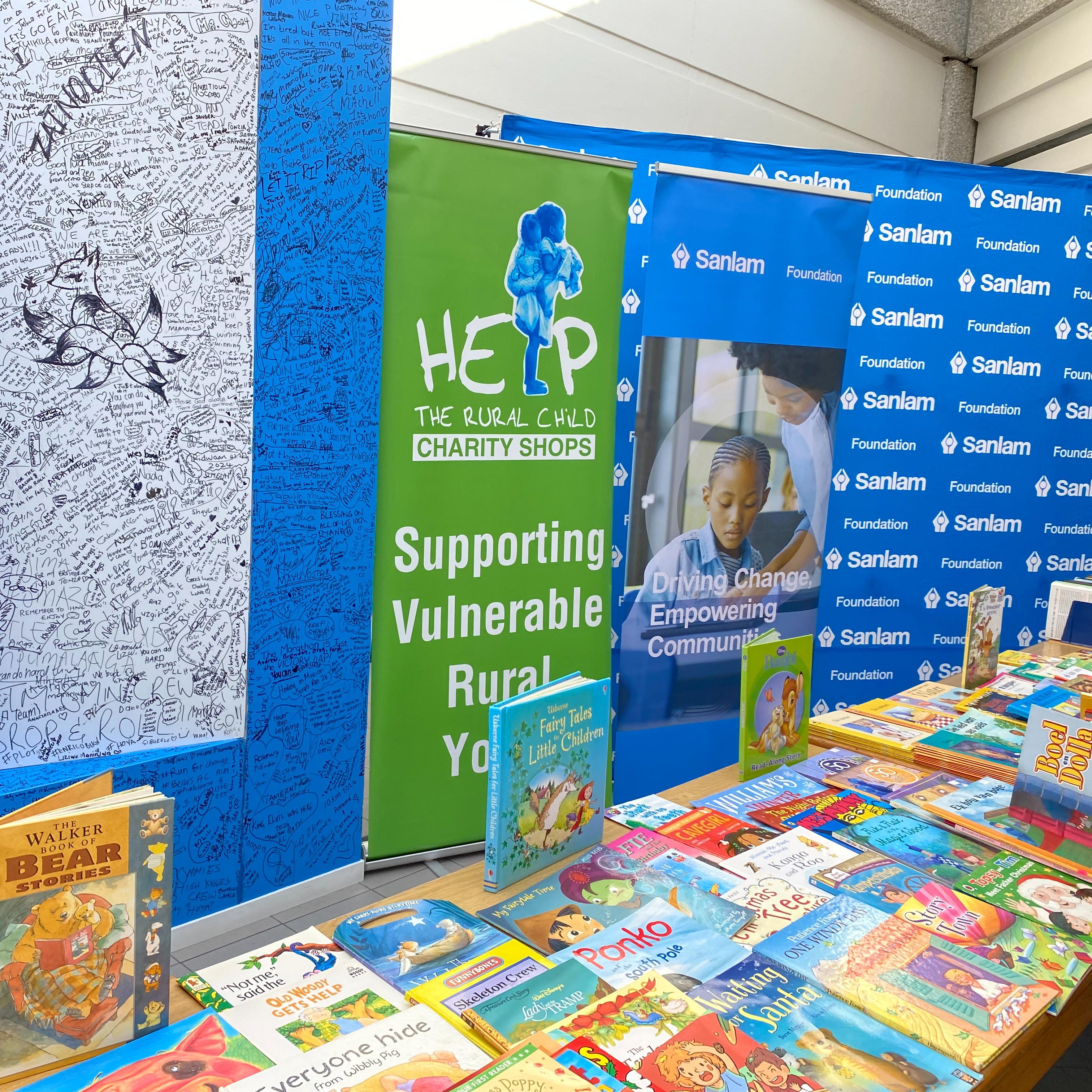 A successful book sale was held at Sanlam Business Park!  Thank you for supporting Help the Rural Child and the Sanlam Foundation through the United for Impact initiative. By buying books, you’ve helped us support underprivileged schools and make a real difference in the lives of rural children.
