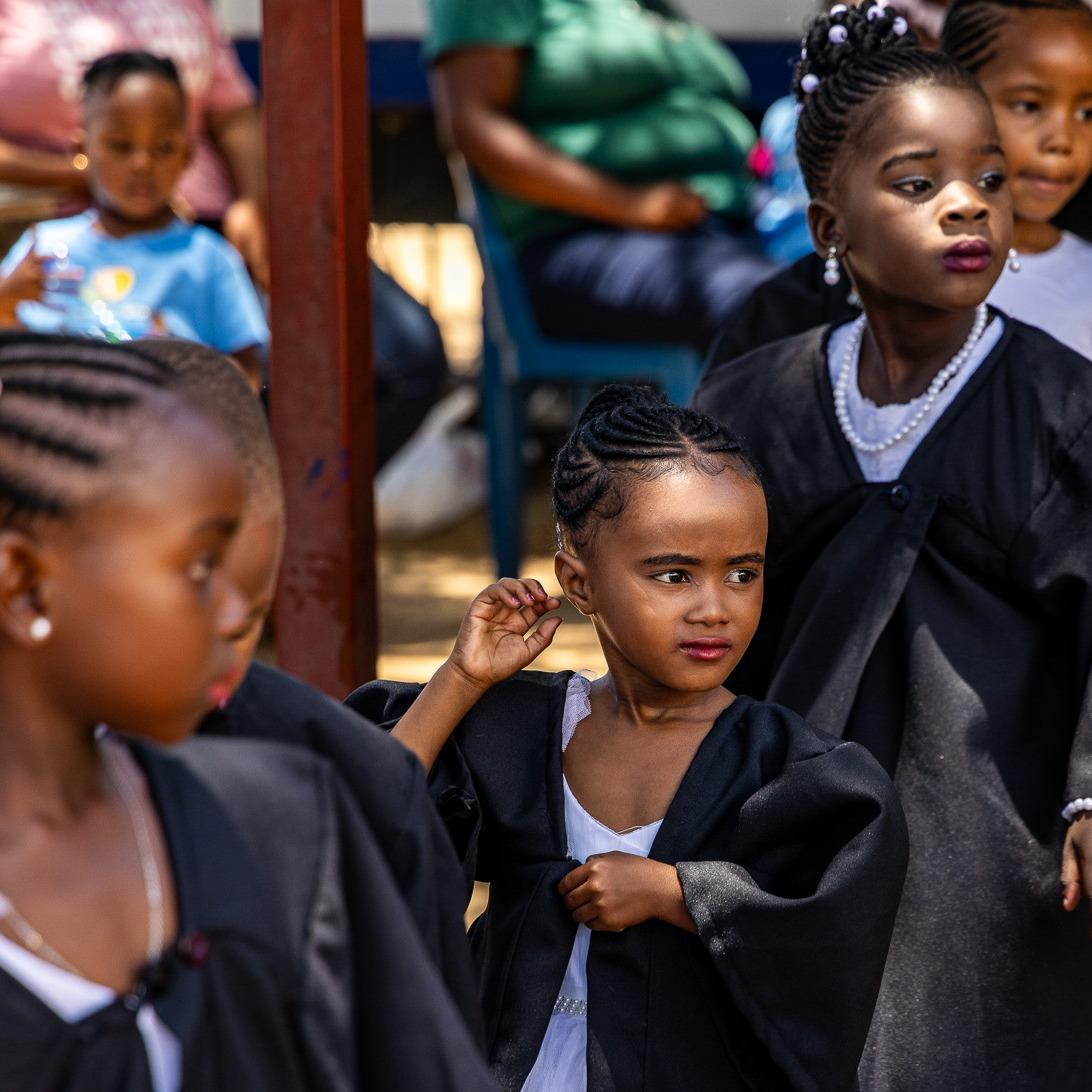 A big fuss is made of our children who graduate to primary school.