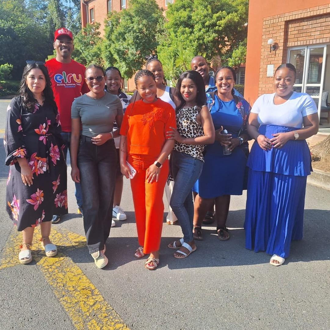 ELRU will once again be rolling out the Caregiver Learning Through Play (CLTP) programme that will empower caregivers to deliver responsive care and learning through play for children aged 0 to 6 years. The programme will be implemented in the North West province. Pictured above is our CLTP team.