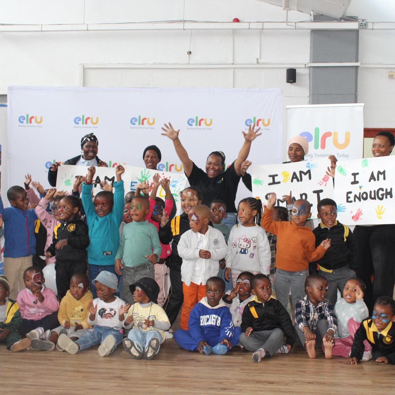 To close Mandela Month, we gathered for a joyful ELRU Playdate on 31 July with 6 dedicated practitioners and 46 children from two centres in our Centre Support training programme. The morning was filled with play, laughter and learning. Playdates are a chance to celebrate Learning Through Play and to open up new worlds of discovery with toys children from under-resourced centres don’t usually have access to.