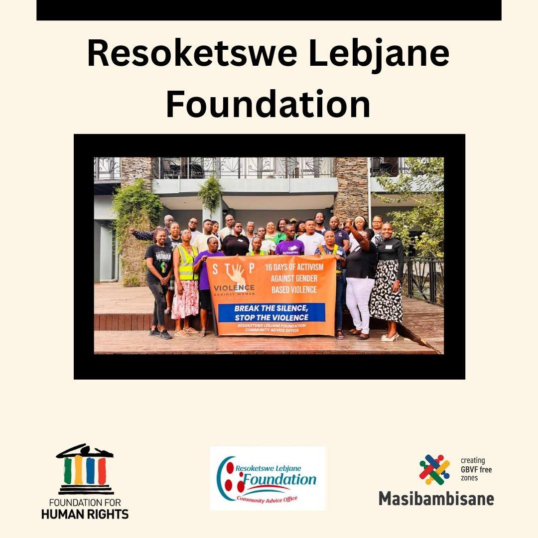 Foundation For Human Rights Grantee