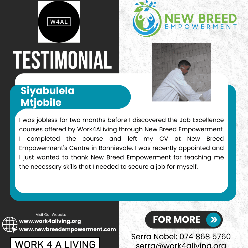 Siyabulela Mtjobile's story