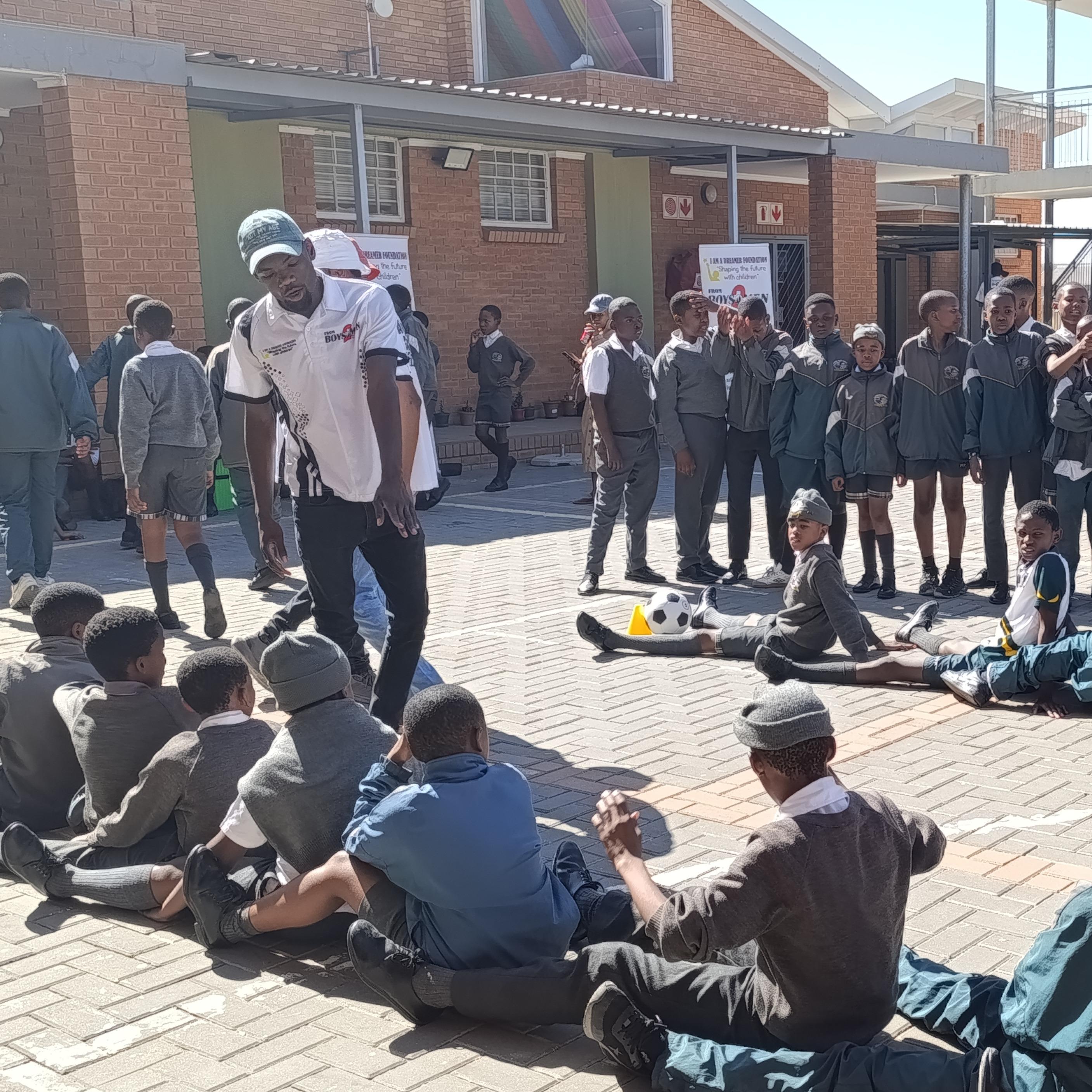 School Peer Support Program under The From Boys To Men Mentoring Program