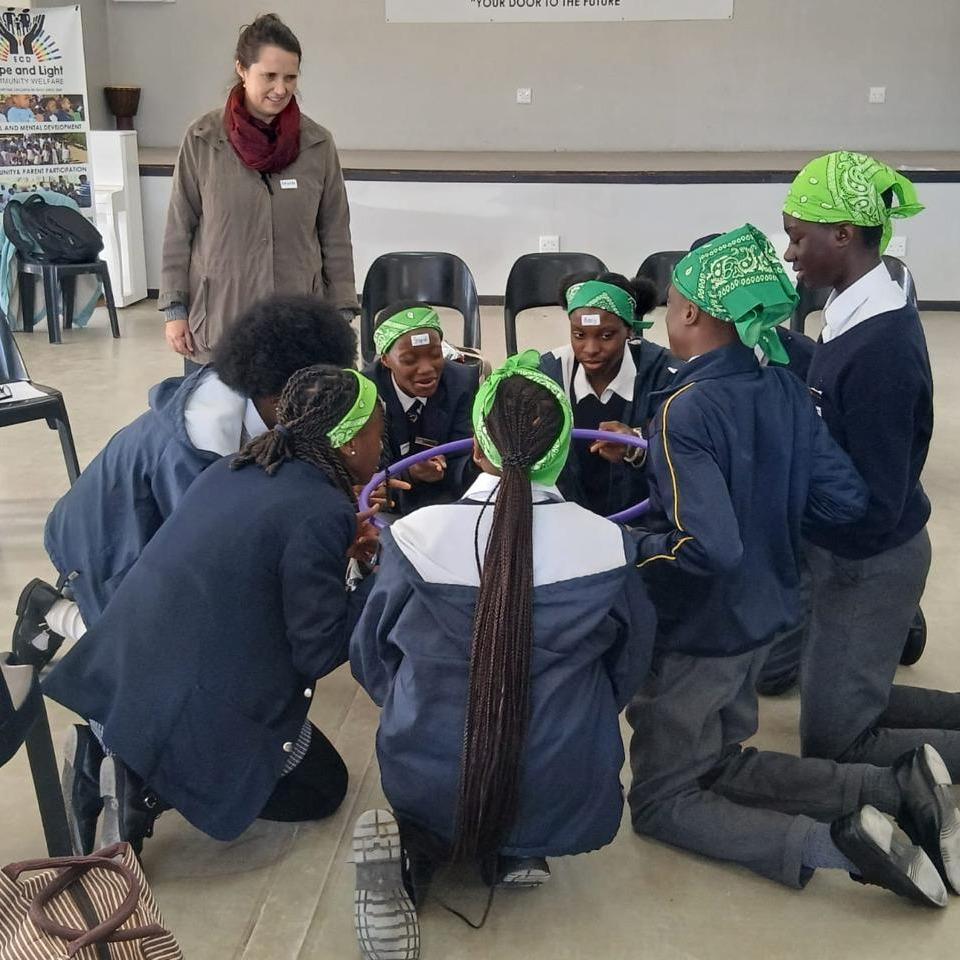 Hope and Light Prefect Training with Honeybadger for Schools