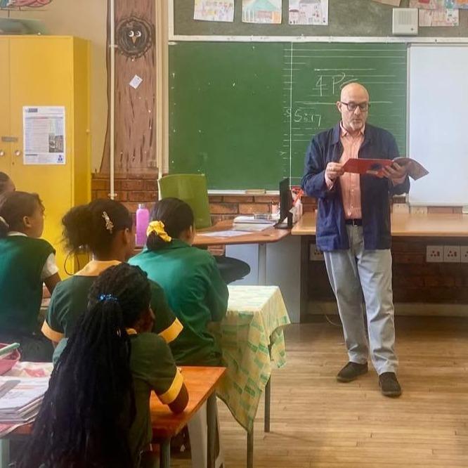 Book donation towards Dr GJ Joubert Primary Library