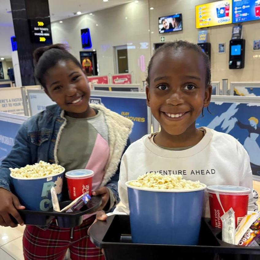 Such a fun outing to the movies!