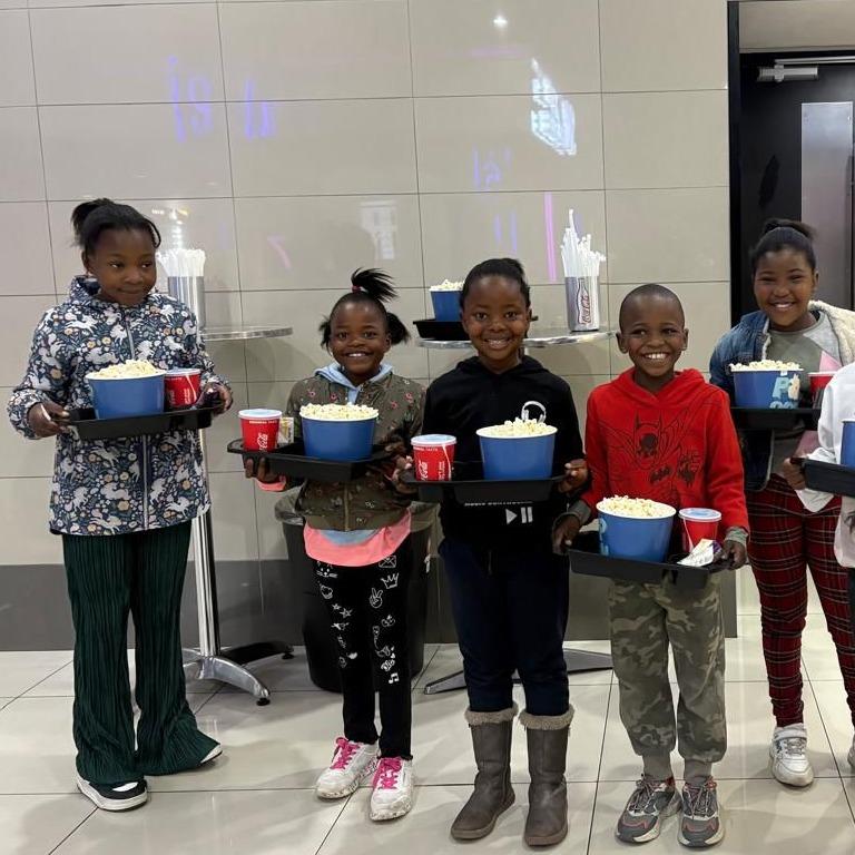 The movie outing! Thank-you to all who donated towards this campaign