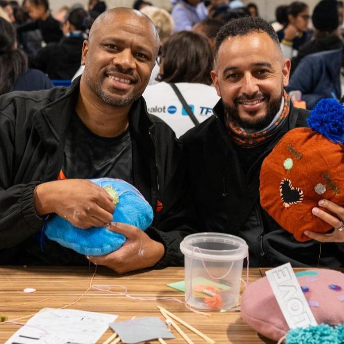 Act of kindness: Making squish dolls for children in ECD's