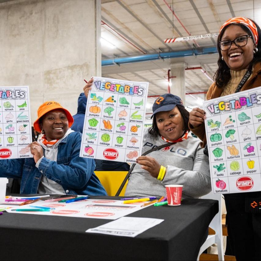 Act of kindness: Making posters for ECD's