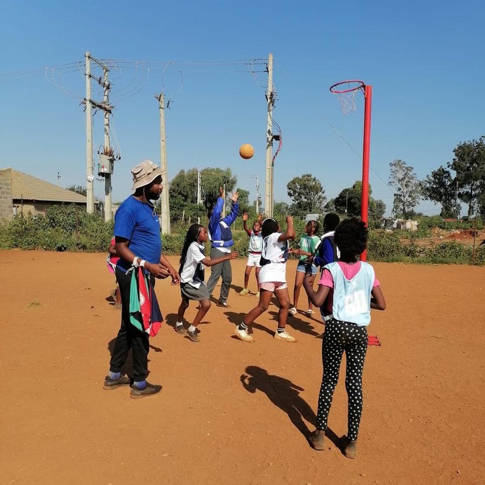 Girl's netball team