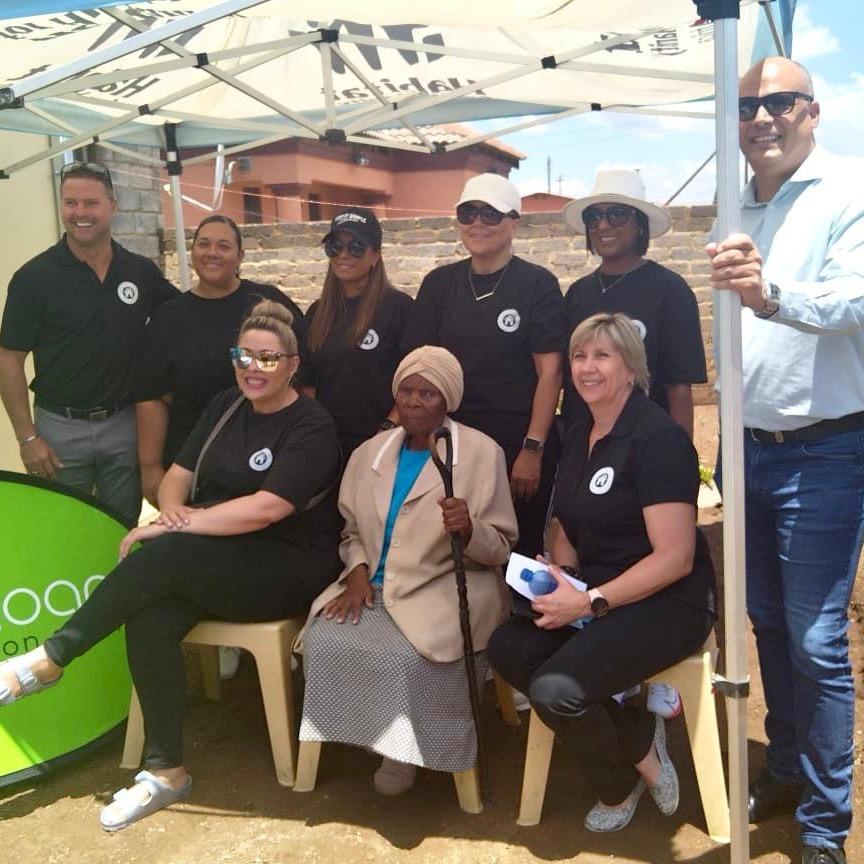 Women's Build Handover fecturing OOBA (Our Partner)