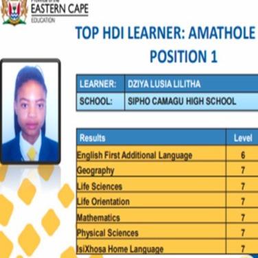 Top Learner: Amathole West