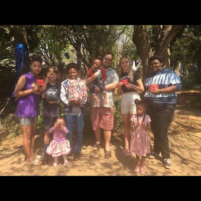 Help Tehillah Hands of ABBA by nappies, baby milk for babies, and todlers