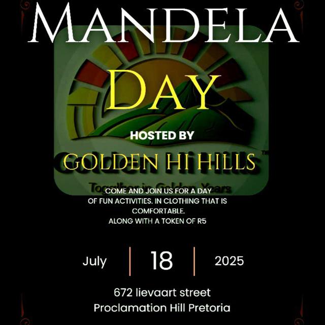 Golden Hi Hills - Mandela Day 2025!